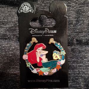 Ariel Horseshoe Pin Disney Collectable Pin